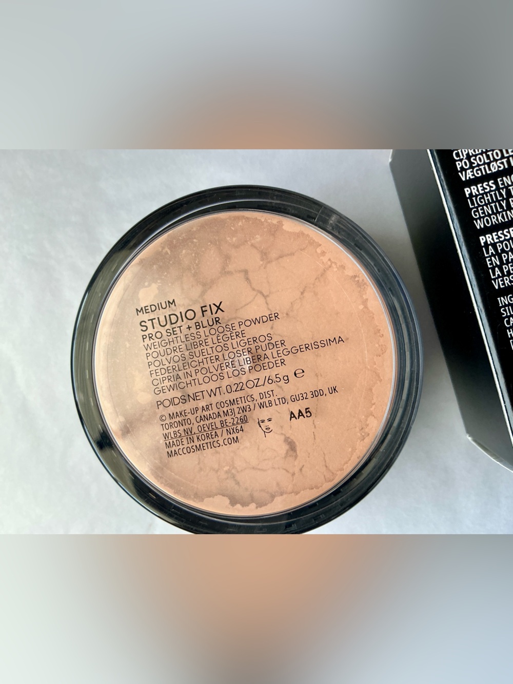 MAC Studio Fix Pro Set + Blur Loose Powder Medium 6.5g NIB - Picture 4 of 6